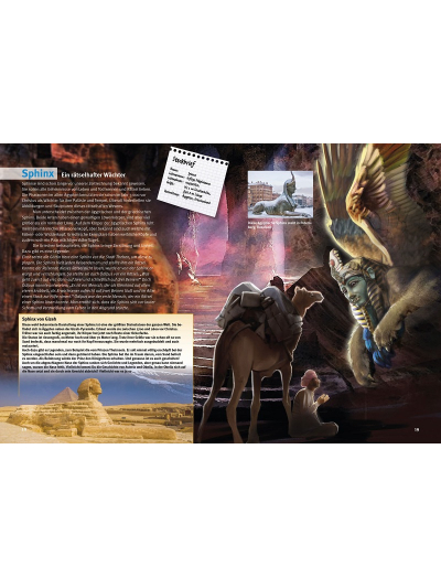 Entdecke die Fabelwesen - Kinderbuch Sachbuch - Beispielseite02